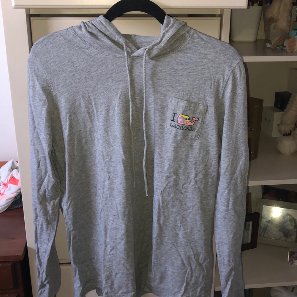 Vineyard Vines Girls Lacrosse Hoodie Shirt